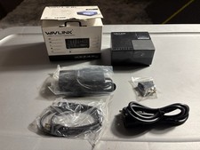 Wavlink USB 3.0 Universal Docking Station WL-UG39DK3 New Open Box 