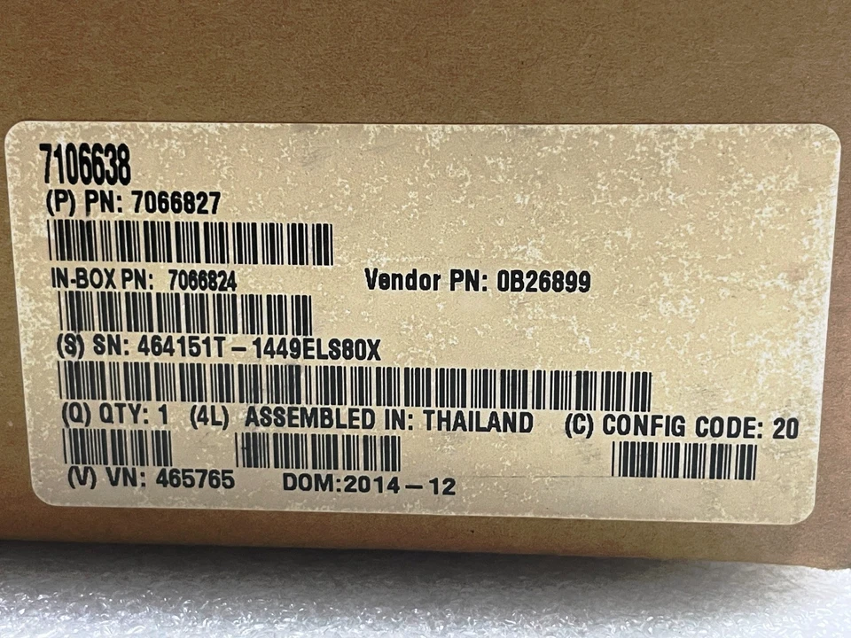 NEW - Sun Oracle 4TB 7.2K SAS 6G 3.5" Hard Drive 7066824 7066827 7106638 0B26899 - Image 2 of 3