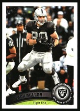 2011 Topps #98 Zach Miller Oakland Raiders