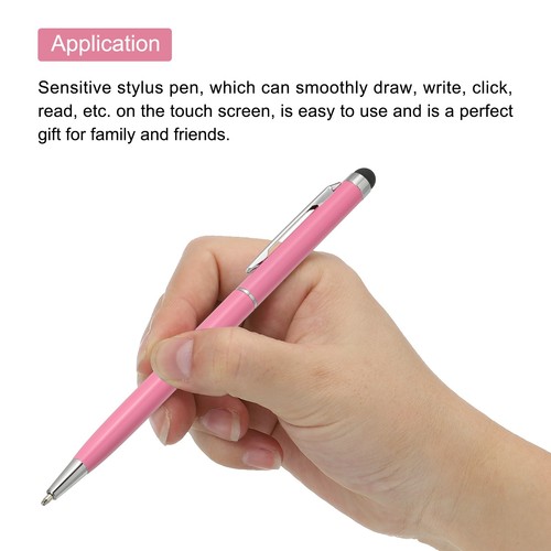 12pcs Stylus Pens for Touch Screens Ballpoint Pen with Stylus Tip 2 in 1 - Photo 3 sur 7
