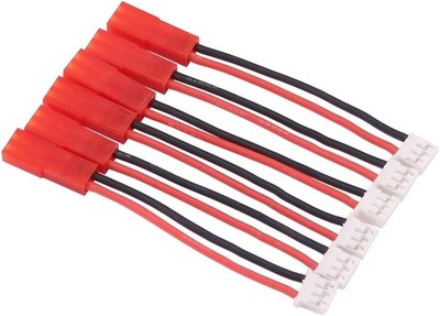 6pcs JST to PH 3P for E Flite Blade 130x UMX Lipo Battery Adapter C57