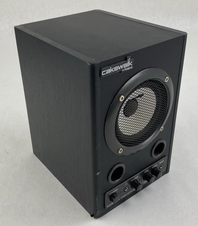 Cakewalk by Roland MA-7A Stereo Micro Monitor Speakers Untested - Image 3 of 4