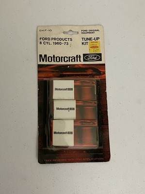 Motorcraft DKF-10 Tune Up Kit Ford 8 Cyl 1960-1973 *Points *Rotor *Condenser*NOS