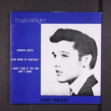 ELVIS PRESLEY: that's all right SUN 7" EP 45 RPM