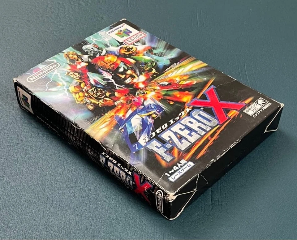 N64 Nintendo 64 F ZERO X Box Included Retro Edition Collectible Japan - Image 2 of 4