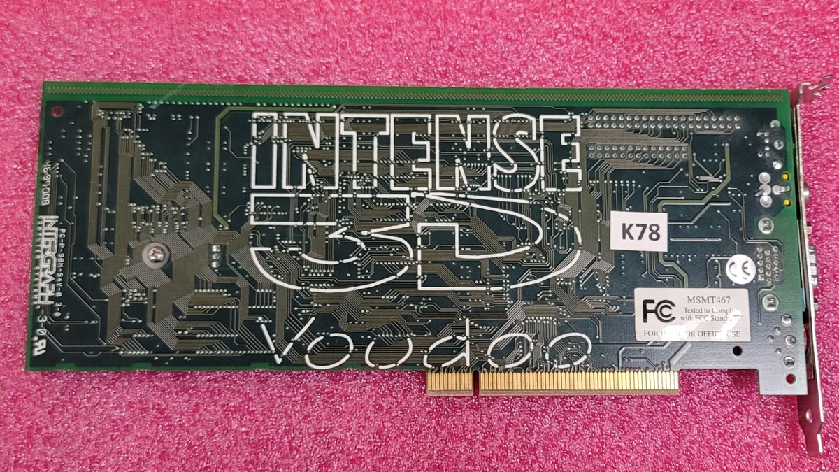 Intergraph MSMT467 Intense 2D/3D 3Dfx Voodoo Rush TV/Video