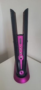 Dyson Corrale kabelloser Haarglätter - schwarz/Nickel/Fuchsia (322991-01)