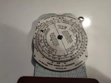 Dalton Dead Reckoning E-6B Computer. Weems System Of Navigation +manual, case