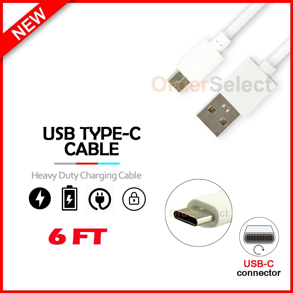6FT USB Type-C FAST Charger Cable Cord for Phone Motorola Edge 40/40 Neo/40 Pro
