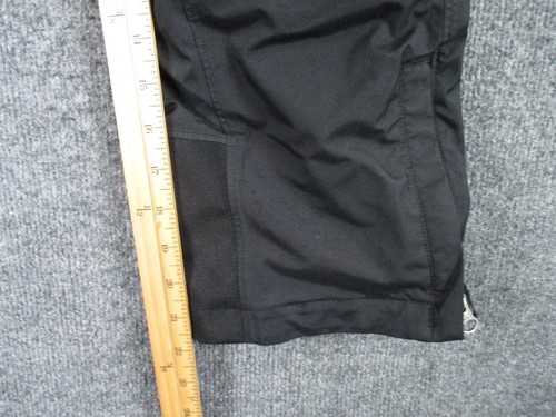 Rei Ski Pants Boys Small 8 Black Fleece Lined Adjustable Waist Nylon Snow - Picture 5 of 14