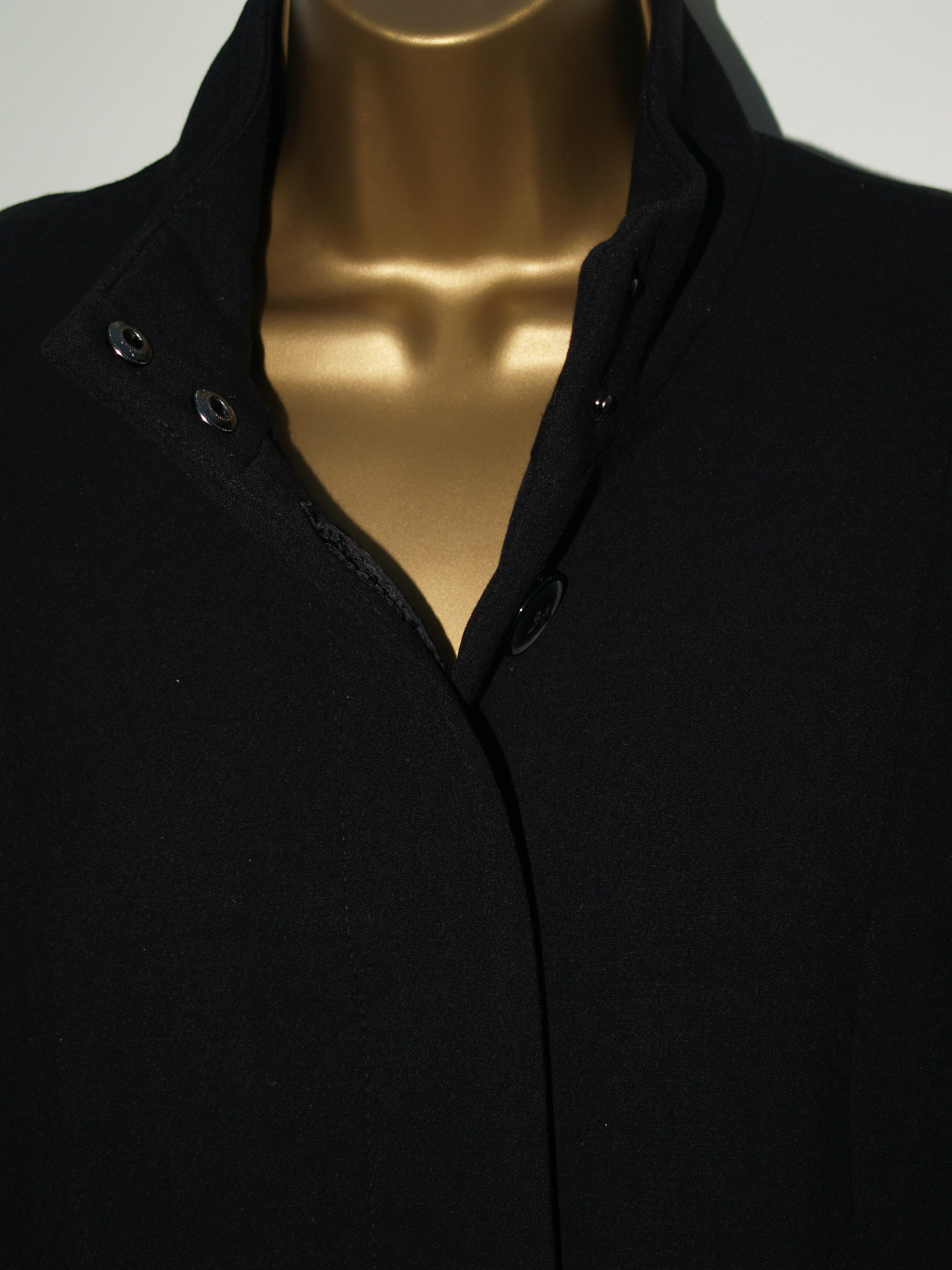 New Ladies BonMarche Black Winter Autumn Smart Jacket RRP £45 Size 10