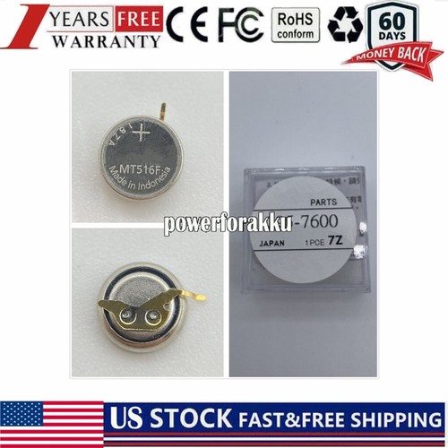 BATTERIE SOLAIRE CONDENSATEUR Citizen PANASONIC eco drive 295-76 MT516F