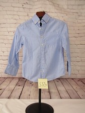 Gently Used Lot of 6 Boys Button-Down Shirts, Sized 8-10 or Close
