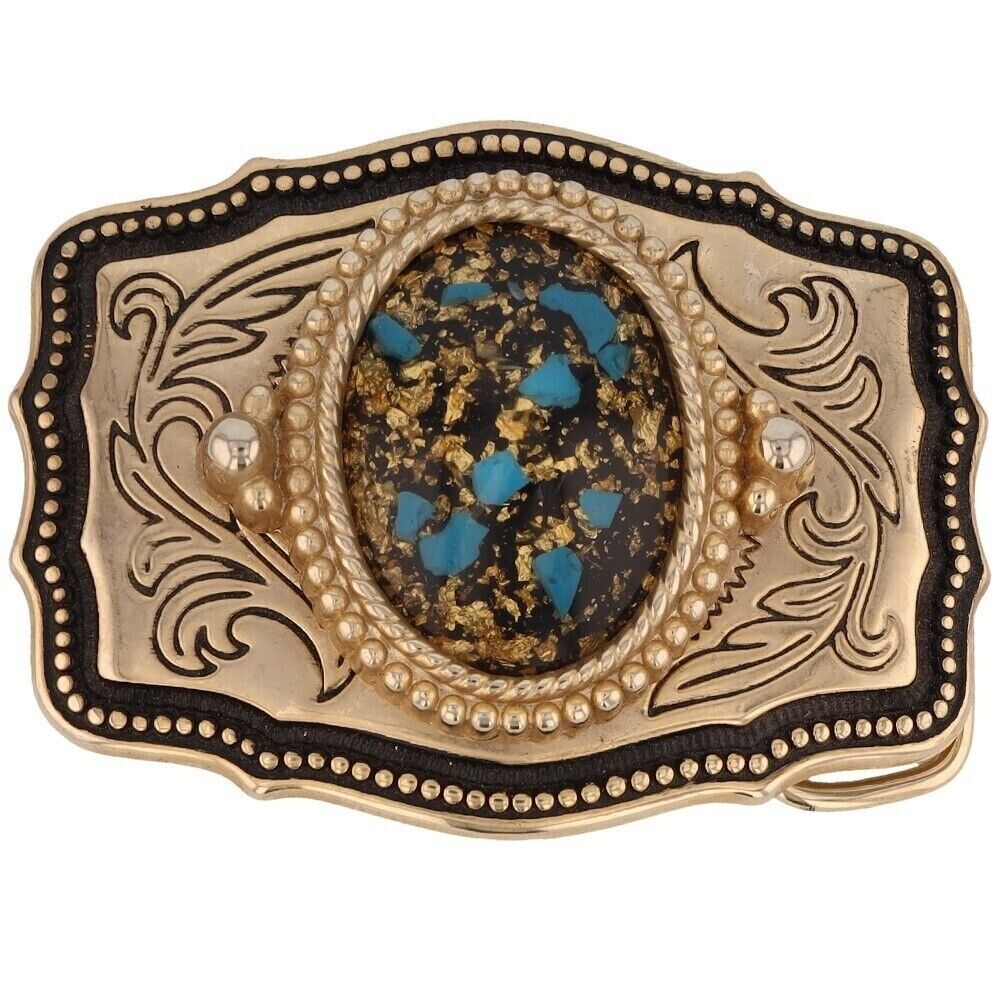 Native American One Of The Most Intricate Ever Southwest Turquoise Sterling Silver Buckle Native American One Of The Most Intricate Ever Southwest Turquoise Sterling Silver Buckle