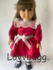 Victorian Christmas Repro for American Girl Samantha Doll Clothes FREESHIP ADDS