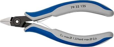 KNIPEX 79 32 125 Diagonal Cutter 4,92'' with pointed head