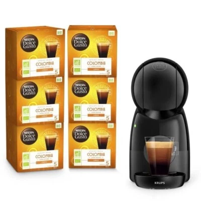 KRUPS Nescafé Dolce Gusto Machine à café + 6 boites de capsules de café - Photo 1/4