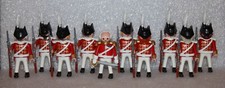 Playmobil Britische RED  Guards 10 X Soldaten Trupp BRITEN MARINE Franzosen