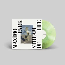 MAXIMO PARK - Stream of life (2024) LP green eco splatter vinyl preorder
