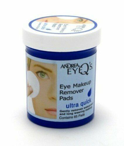 Andrea Eye Q's Quick Waterproof Makeup Remover Pads 65ct 2pk