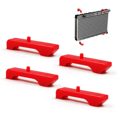 4pcs Insulation Pads Small Block Radiator Support Bushings for 1973-87 Chevrolet