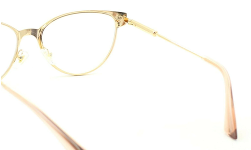 New VERSACE Rx-able Cat Eye Eyeglasses MOD 1277 1412 54-17 140 Rose Gold Frames - Picture 4 of 10