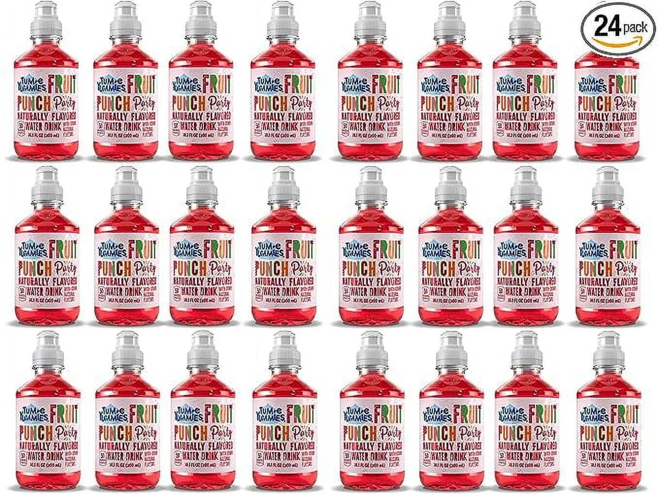 LOUISIANA PANTRY Tum-e Yummies Naturally Flavored Water Drink for Kids-Pack of 24