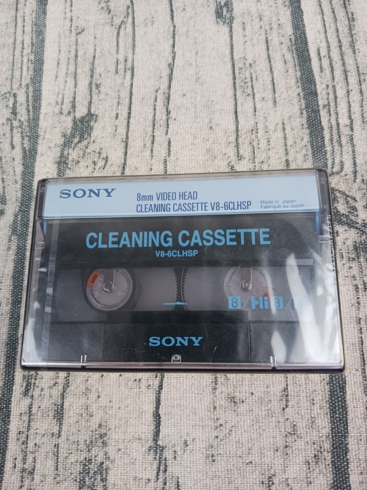 Sony Hi8 Digital8 8mm Video Head Cleaning Cassette (V86CLHSP) Brand New eBay