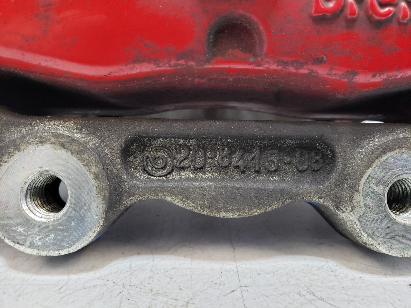 ✅ 04-13 OEM Maserati Quattroporte M139 Rear Right Passenger Brake Calipers Red
