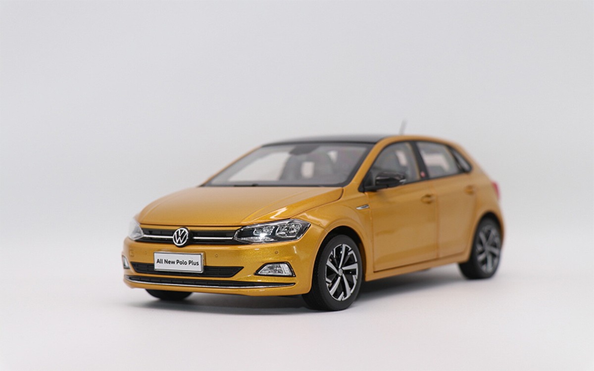 1/18 For VW Volkswagen All New Polo Plus 2019 Diecast Car Model | eBay
