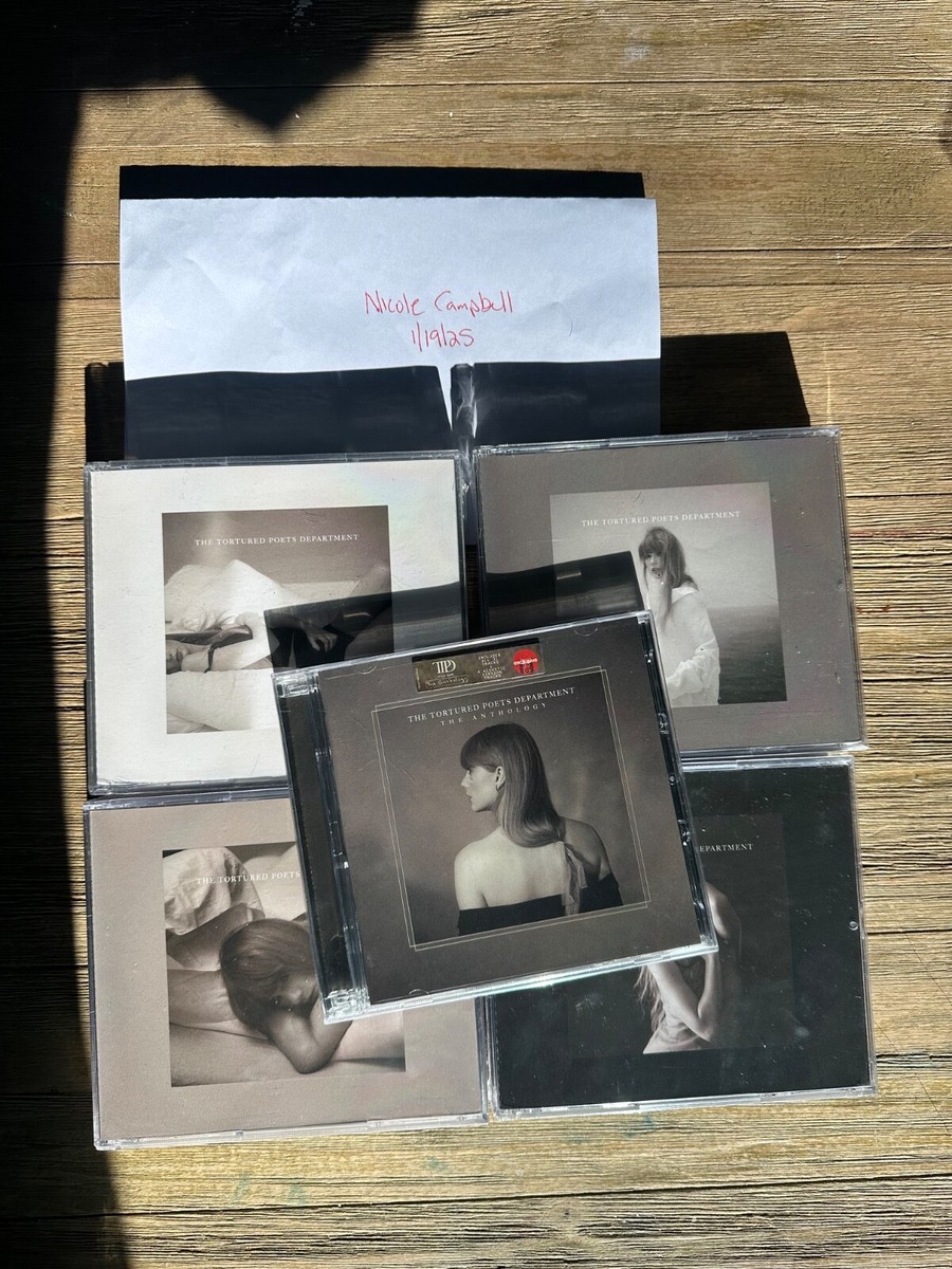 Sealed TTPD Collectors CD collection Taylor Swift | eBay