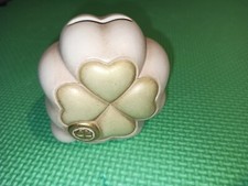 Thun raro salvadanaio quadrifoglio portafortuna fortuna verde 
