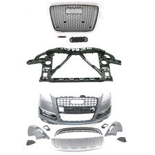 2010- 2015 Q7 Front Bumper cover grille lower spoiler radiator support 14pc kit