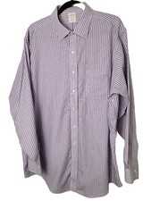 Brooks brothers.Men's Shirt. Size 171/2.traditional Fit Non -iron.long sleeves .
