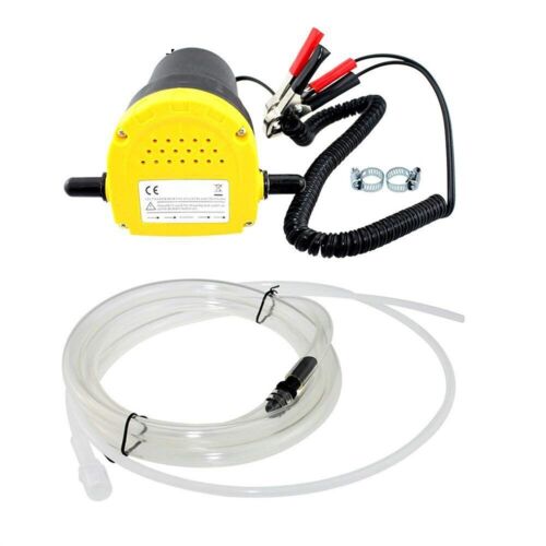 12V 60W Oil Change Pump Extractor Oil/Diesel Fluid Pump Suction Transfer - Picture 1 of 4