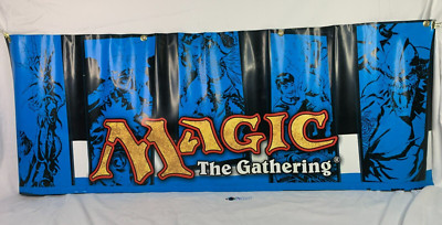 Wizards of the Coast Blue Magic the Gathering Promo Banner Reversible *CCGHouse*