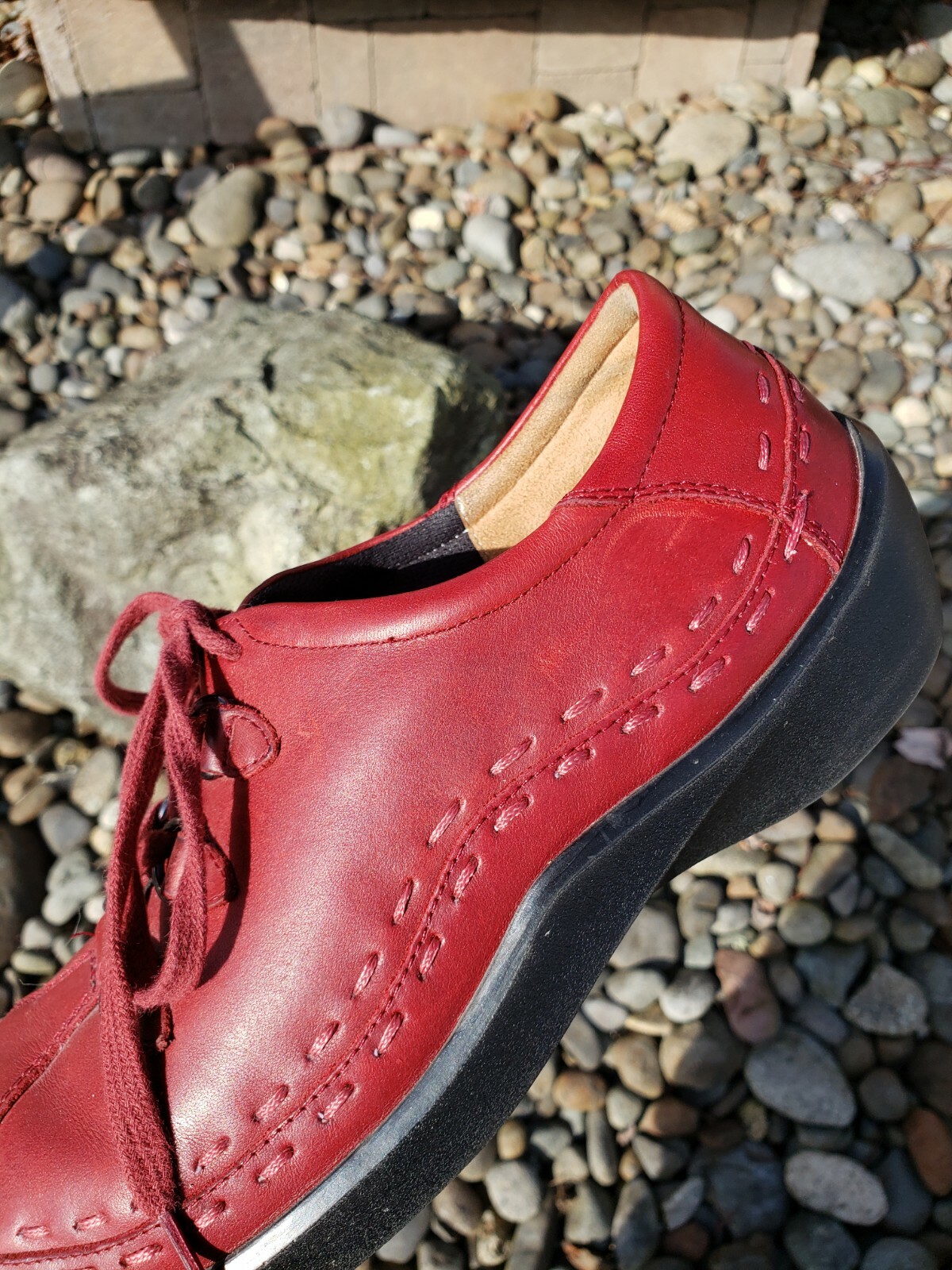 ZIERA allsorts red oxford shoes, women's size 7, EUR size 38 1/2 eBay