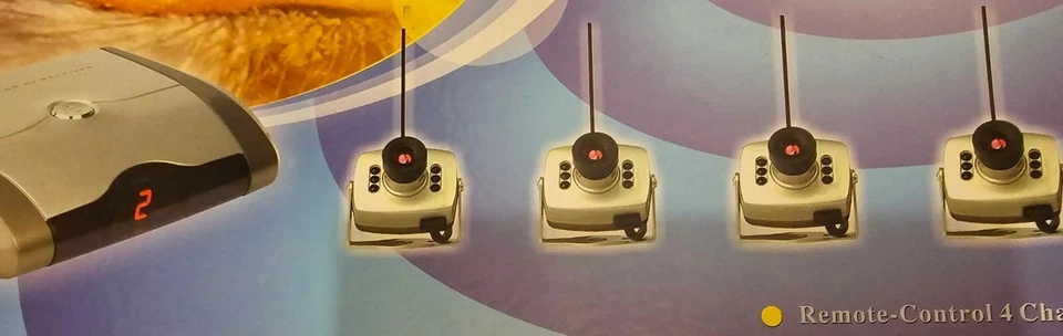 Ideal Electronics UK Ltd  RC420A Remote-control Four Channel Wireless... - Image 3 of 4