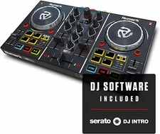 Numark DJ Controller Portable Serato DJ Lite 2 Channel Streaming Party Mix