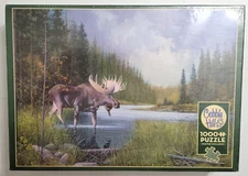 Cobble Hill Moose Lake 1000 Piece Jigsaw Puzzle New