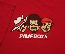 Vintage 1990-00s Pimp Boys Big Daddy Joe & Mack Parody 2XL Shirt