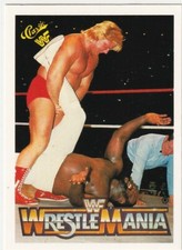 1990 Classic WWF The History of Wrestlemania #1   Greg Valentine & The JYD (g1)