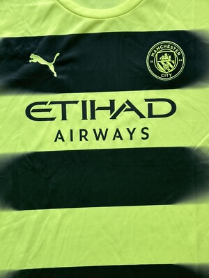 2022/23 Manchester City Third Jersey #19 J. ALVAREZ 3XL Puma Long
