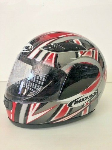 CASCO CASCHI INTEGRALE MOTO STRADA MDS MULTICOLORE TAGLIA XS | eBay