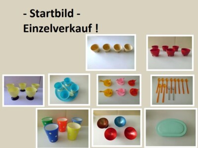 DDR Eierbecher / Eisschalen / Brotdose / Einzelverkauf #S