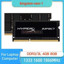 IMPACT 4 GB/8 GB/16GB DDR3L/DDR3 1333/1600/1866 MHz So-dimm Ram 204-pin Memory