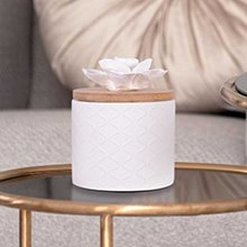 Ceramic Diffuser for Essential & Fragrance Oils with Wick Technology