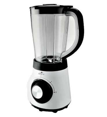 Lentz Standmixer weiß 500W Smoothie Maker Milchshaker Ice Crusher