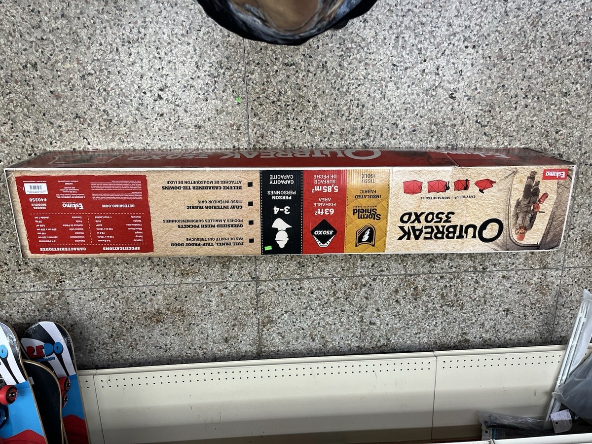 Eskimo Outbreak 350XD Pop-Up Ice Fishing Shelter 3-4 Person 40350