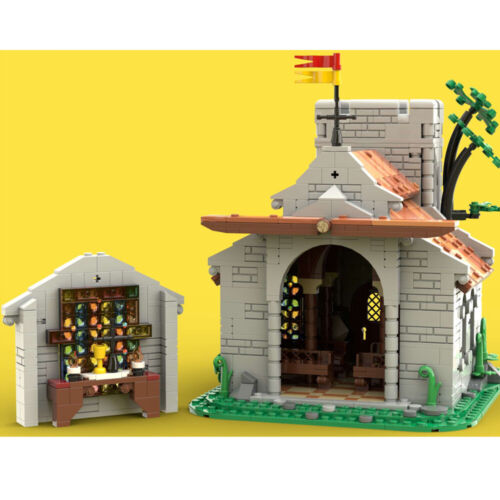 MOC: Church Extension Compatible with Lion Castle 10305 Building Kit 1449 PCS - Picture 3 of 5